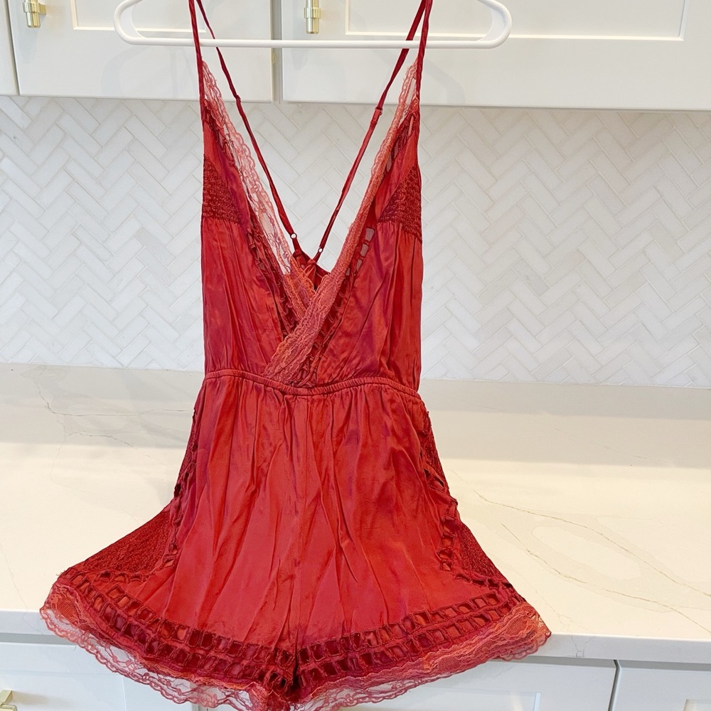 Tularosa Satin Romper